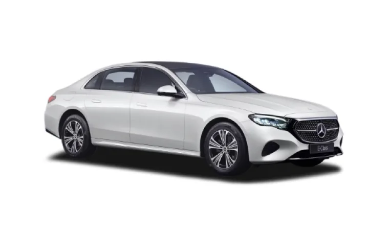 Mercedes E-Class (New Shape) — chauffeur-driven car rental in Kerala