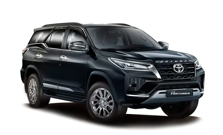 Toyota Fortuner (Black) — chauffeur-driven car rental in Kerala