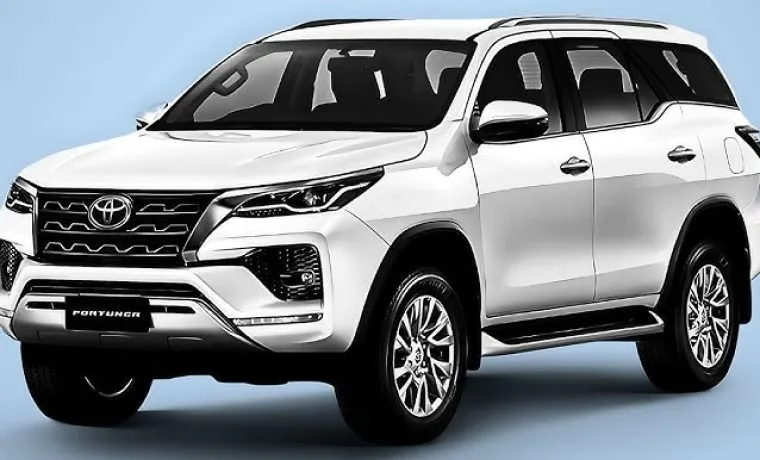 Toyota Fortuner (White) — chauffeur-driven car rental in Kerala